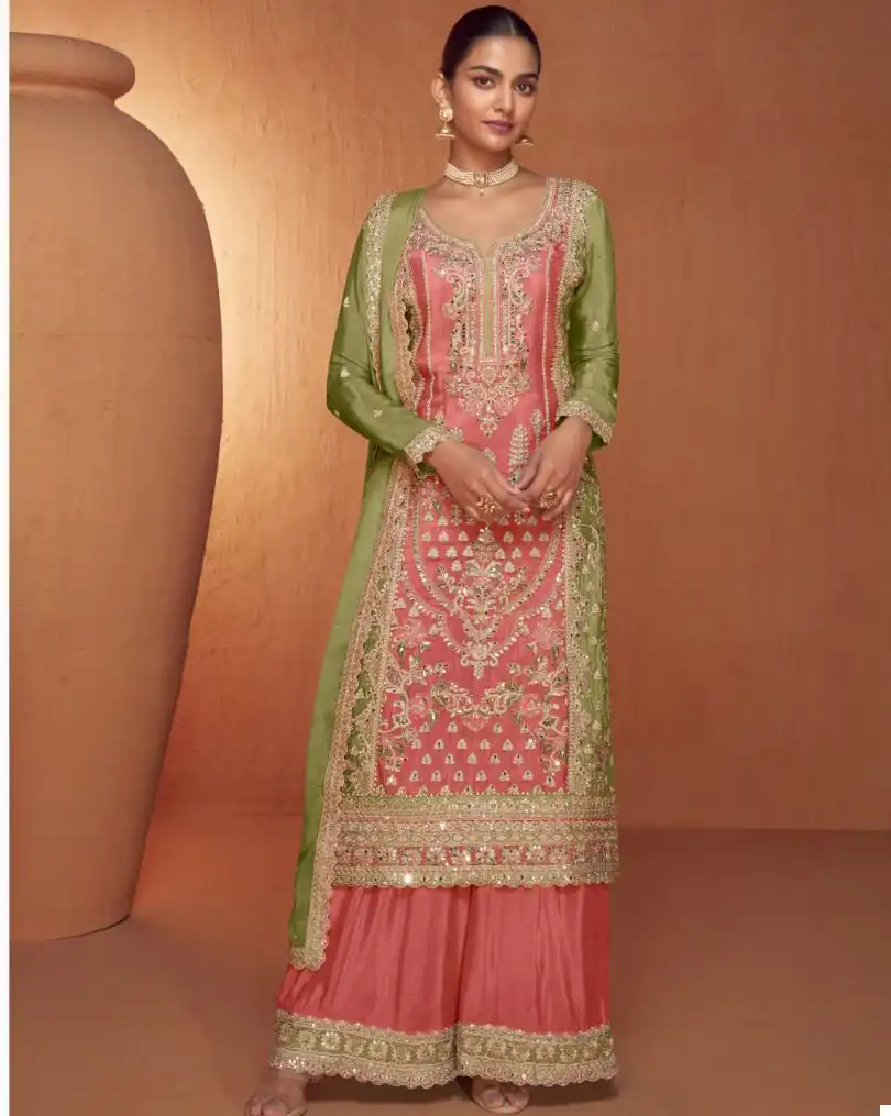 Gulkayra Designer Saheli Real Chinon Wholesale Designer Readymade Salwar Suit Catalog