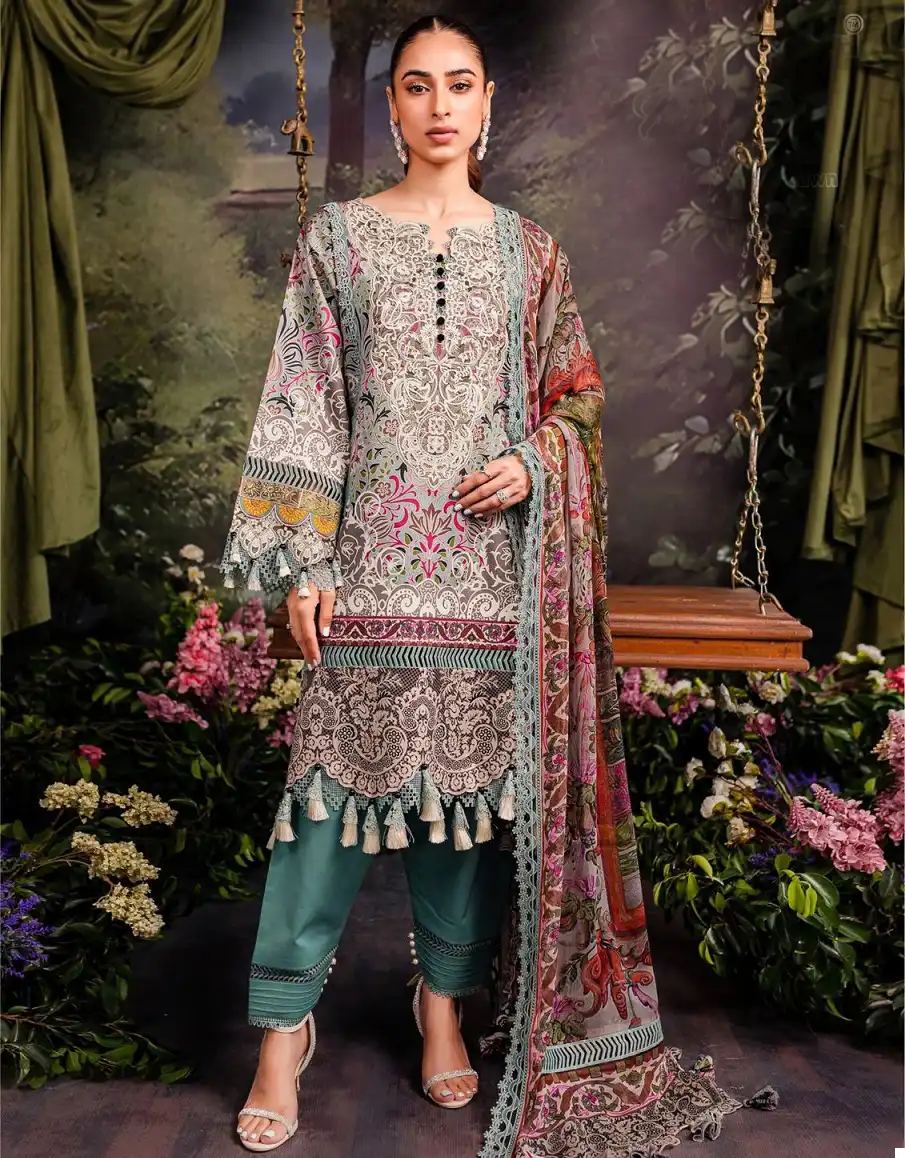 Gullahmed Riwayat Lawn Collection Vol 5 Heavy Lawn Cotton Wholesale Pakistani Salwar Suit Catalog