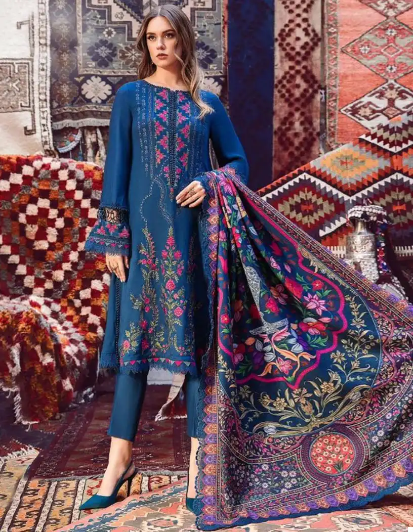 Hazzel Prints Mariab B Vol 6 Rayon Cotton Wholesale Pakistani Salwar Suit Catalog