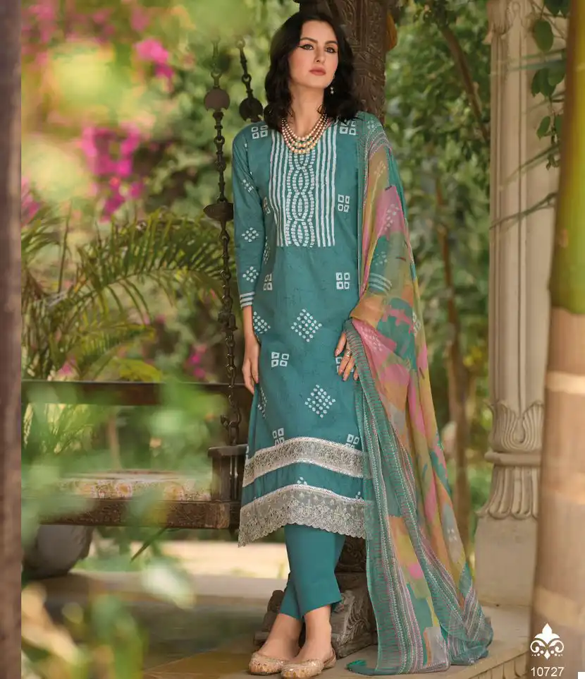 Ibiza First Look Pure Lawn Cotton Digital Print Wholesale Pakistani Salwar Suit Catalog