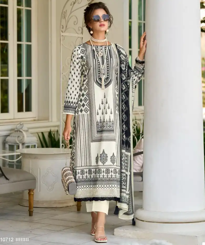 Ibiza Veronica Rose Rubia Pure Lawn Cotton Digital Print Wholesale Fancy Salwar Suit Catalog