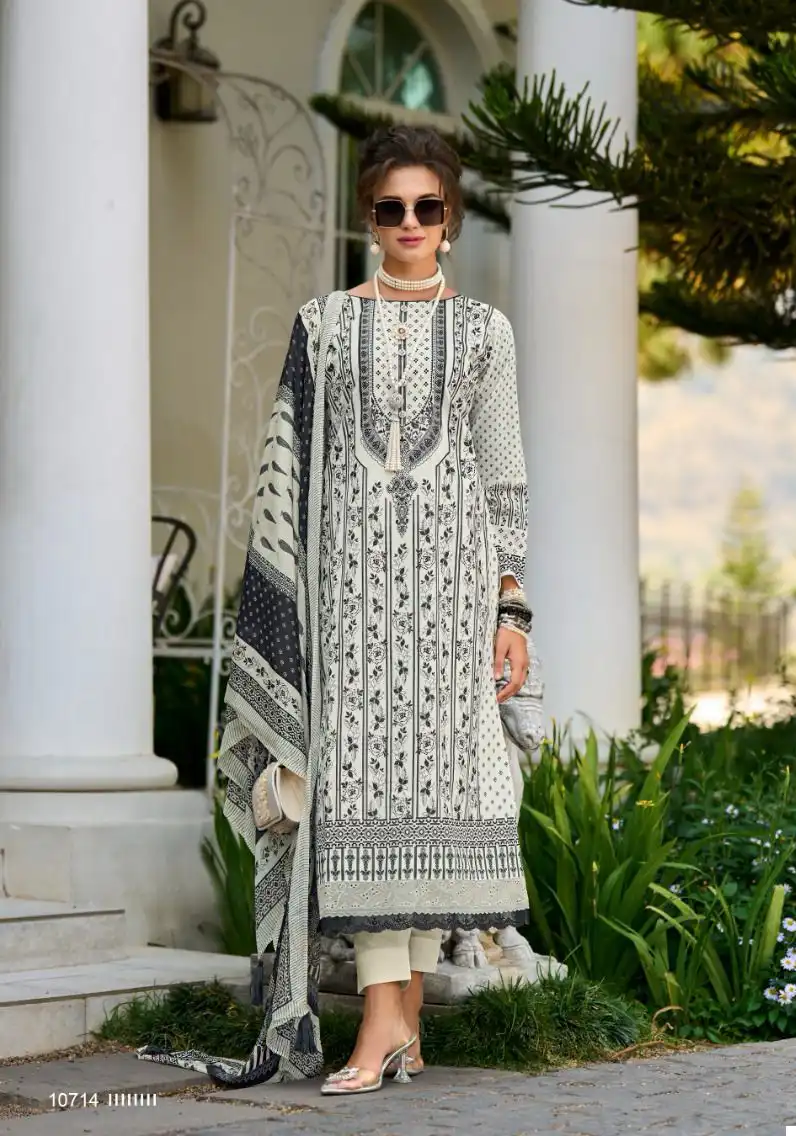 Ibiza Veronica Rose Rubia Pure Lawn Cotton Digital Print Wholesale Fancy Salwar Suit Catalog - Image 2