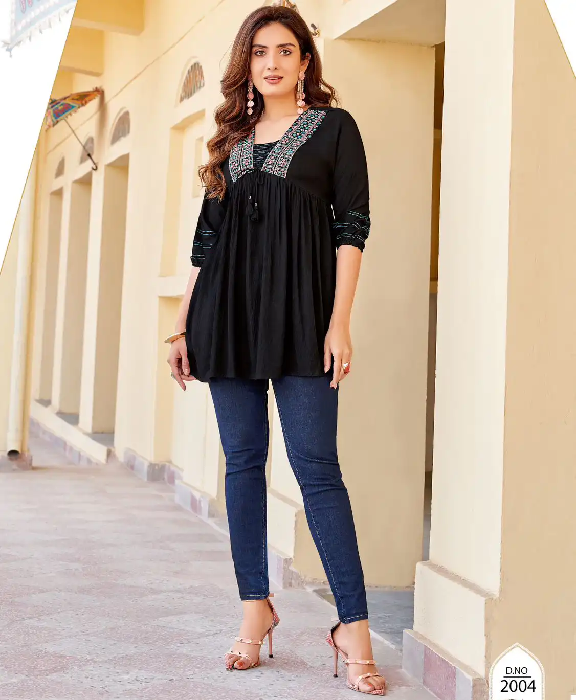 Kadlee Centuri Heavy Rayon Wholesale Fancy Tops Catalog