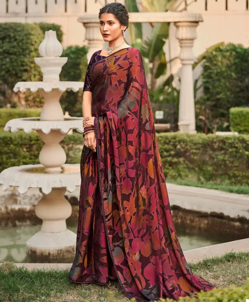 Kashvi Creation Saroj Vol 6 Dull Moss Brasso Wholesale Fancy Sarees Catalog