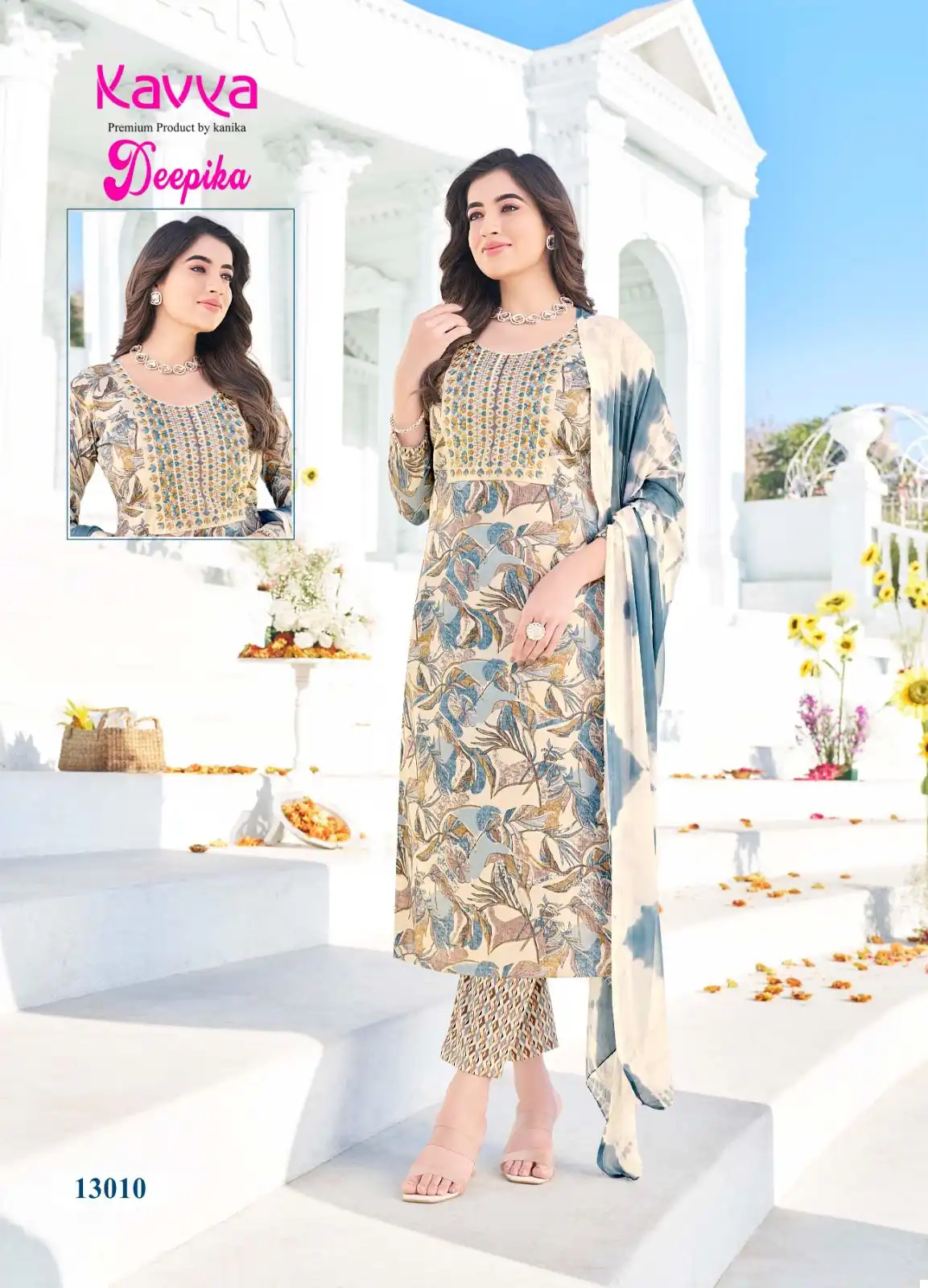 Kavya Deepika Vol 13 Premium Quality Capsule Wholesale Readymade Salwar Suit Catalog — Wholesale Salwar Suits, Kavya wholesale from Surat - Gallery Image 2