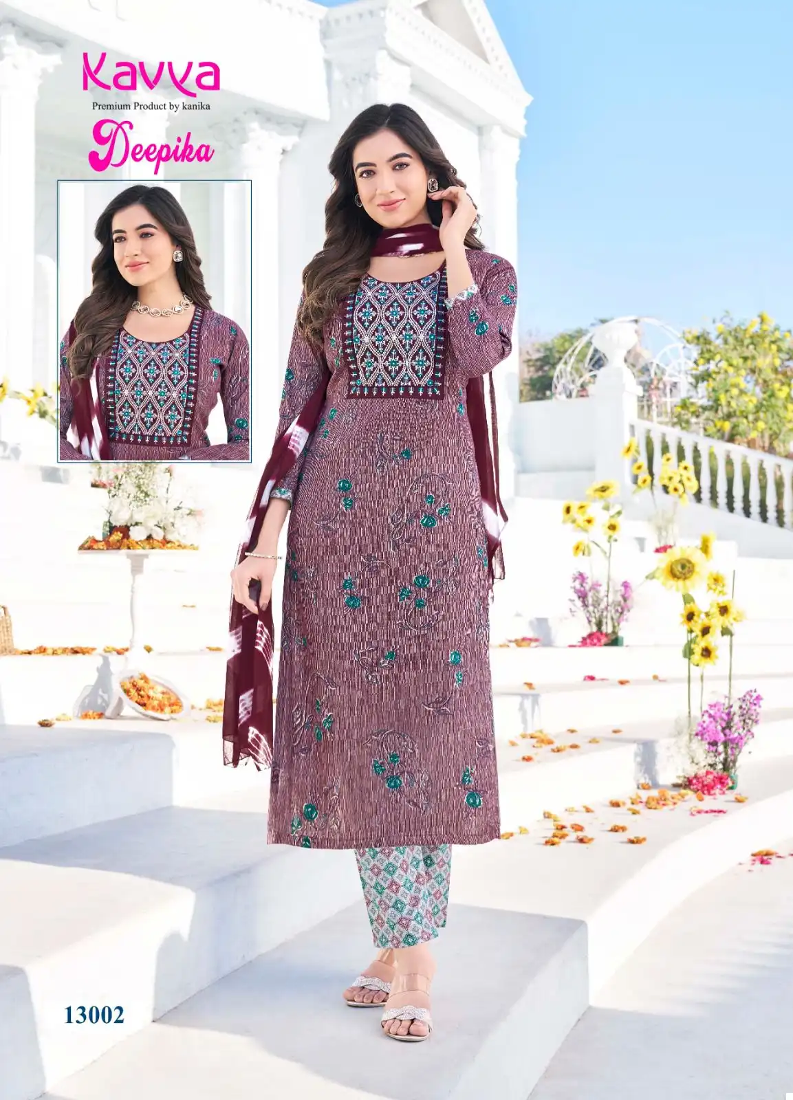 Kavya Deepika Vol 13 Premium Quality Capsule Wholesale Readymade Salwar Suit Catalog — Wholesale Salwar Suits, Kavya wholesale from Surat - Gallery Image 3