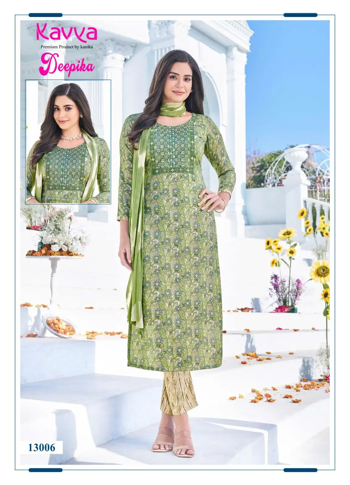 Kavya Deepika Vol 13 Premium Quality Capsule Wholesale Readymade Salwar Suit Catalog — Wholesale Salwar Suits, Kavya wholesale from Surat - Gallery Image 7