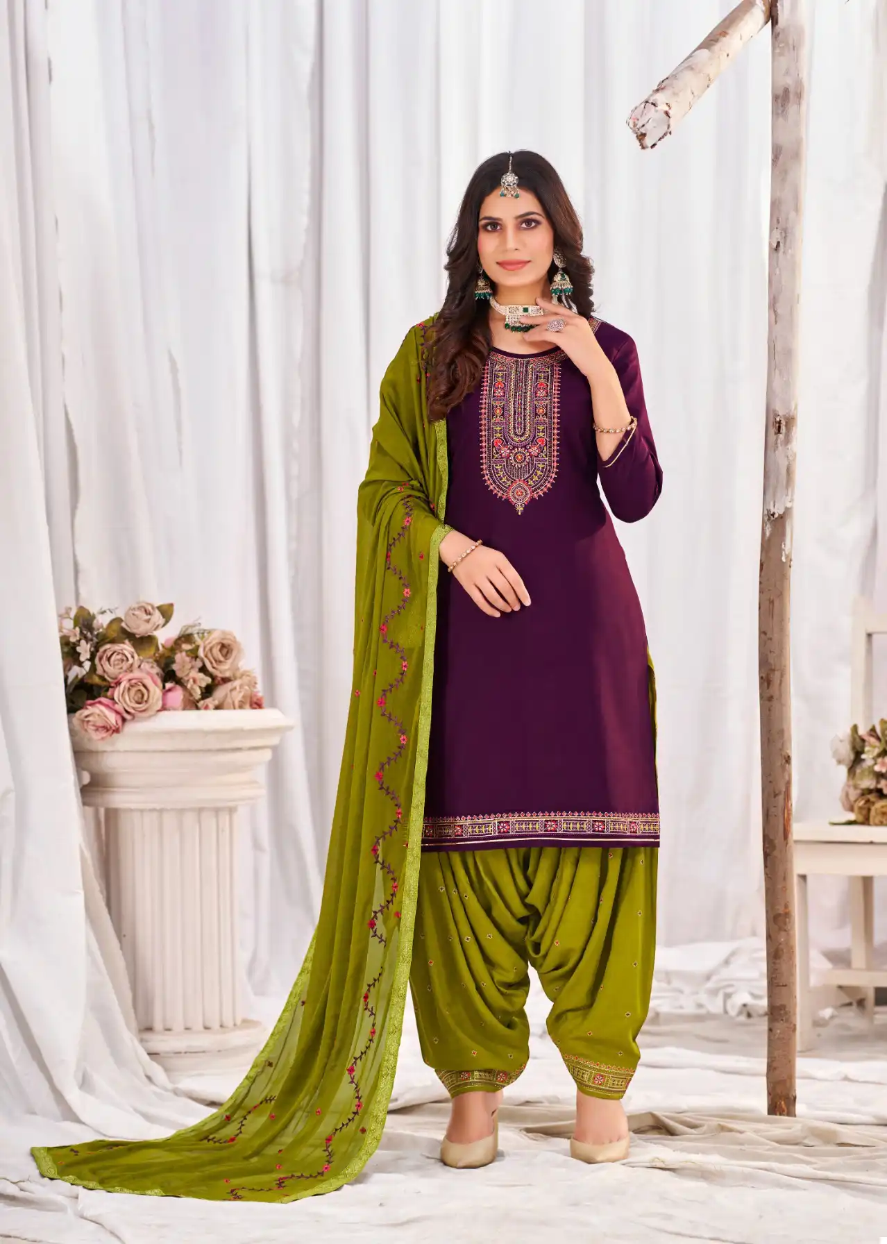 Kessi Patiala House Vol 97 Jam Silk Cotton Wholesale Salwar Suit Catalog - Image 3