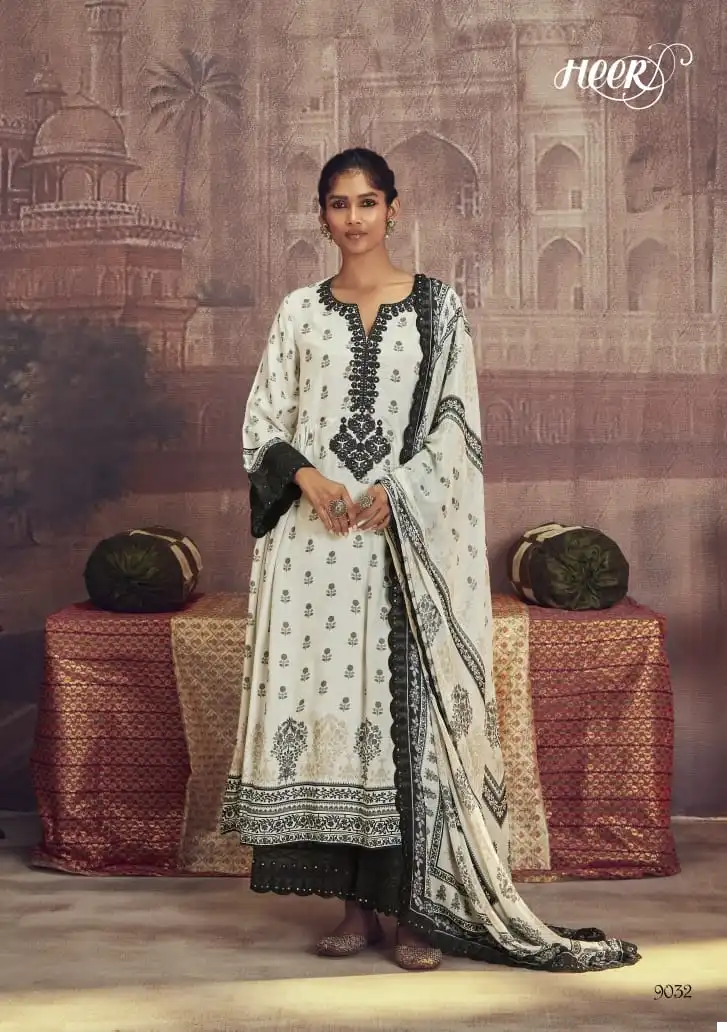 Kimora Mehboob Pure Muslin Digital Print Wholesale Fancy Salwar Suit Catalog — Wholesale Salwar Suits, MPA wholesale from Surat - Gallery Image 6