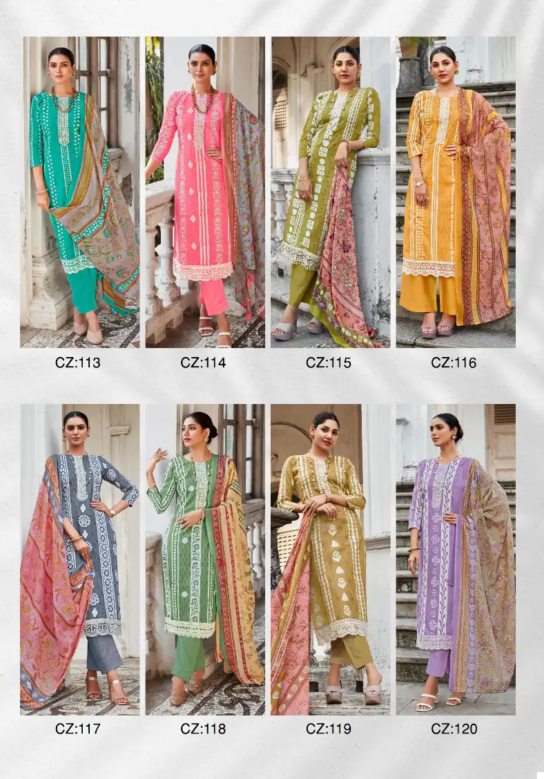 Levisha Charizma Lawn Cotton Printed Wholesale Salwar Suit Catalog - Image 8