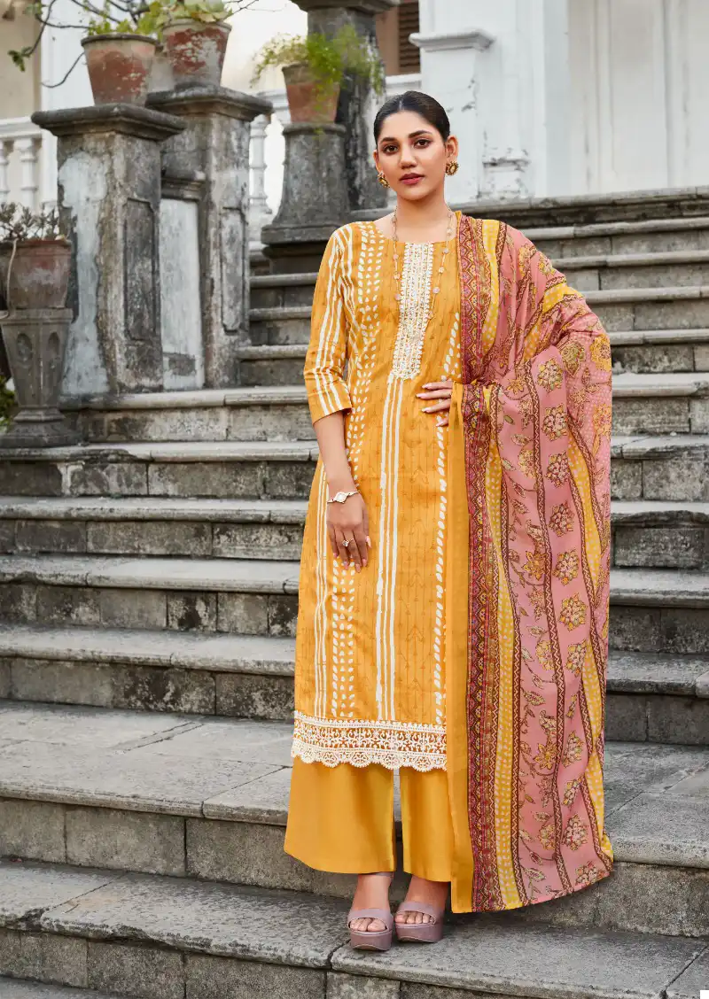 Levisha Charizma Lawn Cotton Printed Wholesale Salwar Suit Catalog - Image 5