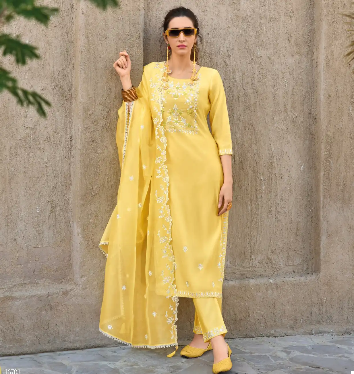 Lily & Lali Aasmani Milan Silk Wholesale Readymade Salwar Suit Catalog