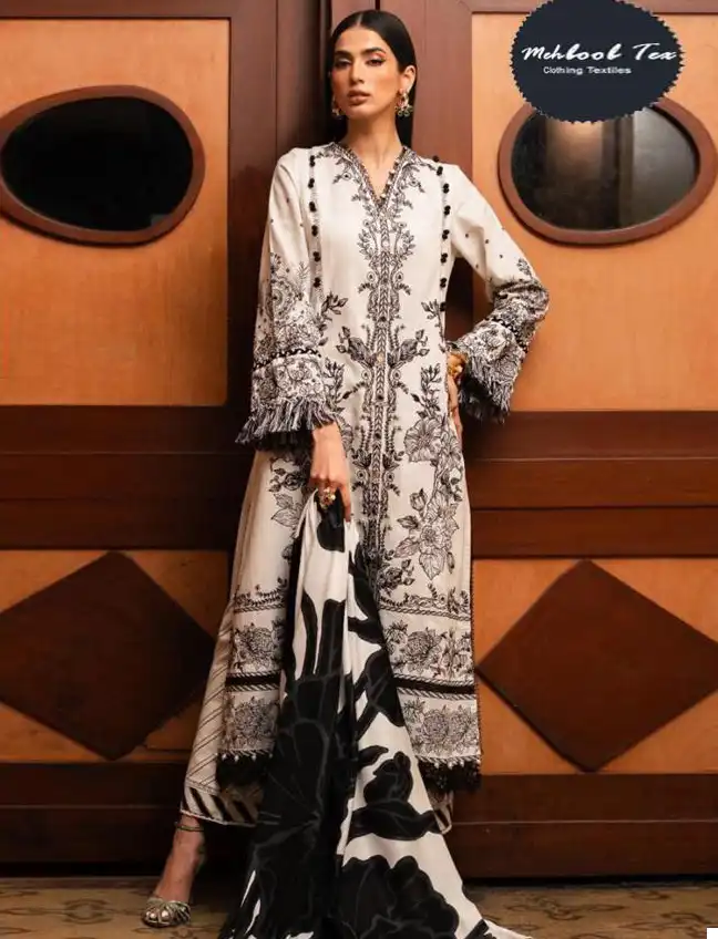 Mehboob Tex 1317 A-B Pure Cotton Print Wholesale Pakistani Salwar Suit Catalog