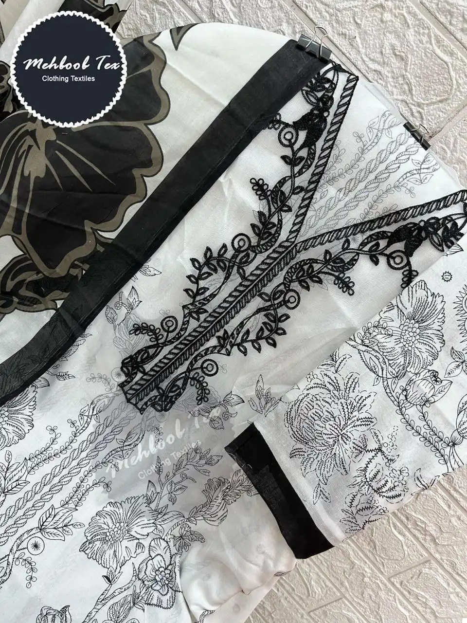 Mehboob Tex 1317 A-B Pure Cotton Print Wholesale Pakistani Salwar Suit Catalog - Image 5