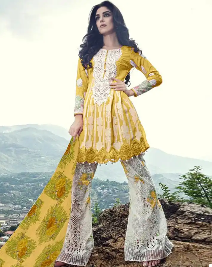 Mehboob Tex D No 1270 Pure Cotton Wholesale Pakistani Salwar Suit Catalog