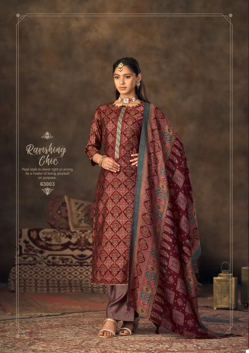 Nishant Fashion Siya Modal Silk Wholesale Fancy Salwar Suit Catalog - Image 4