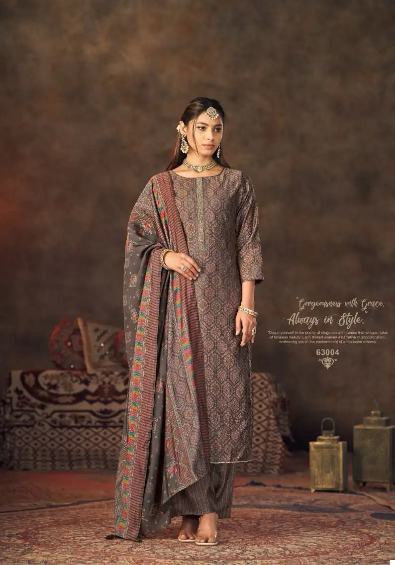 Nishant Fashion Siya Modal Silk Wholesale Fancy Salwar Suit Catalog - Image 5