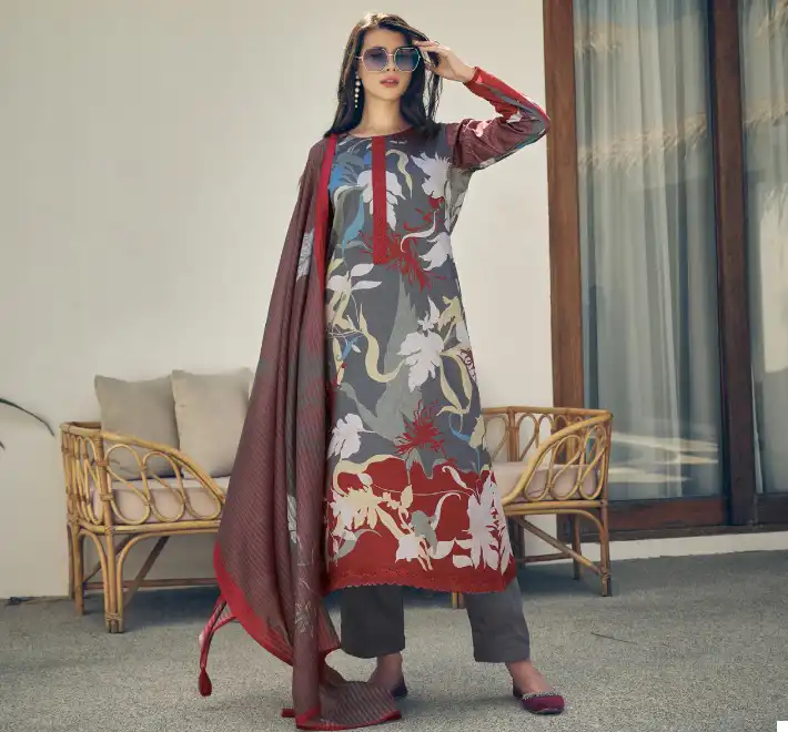 Prm Trendz Serein Pure Jamm Cotton Wholesale Fancy Salwar Suit Catalog