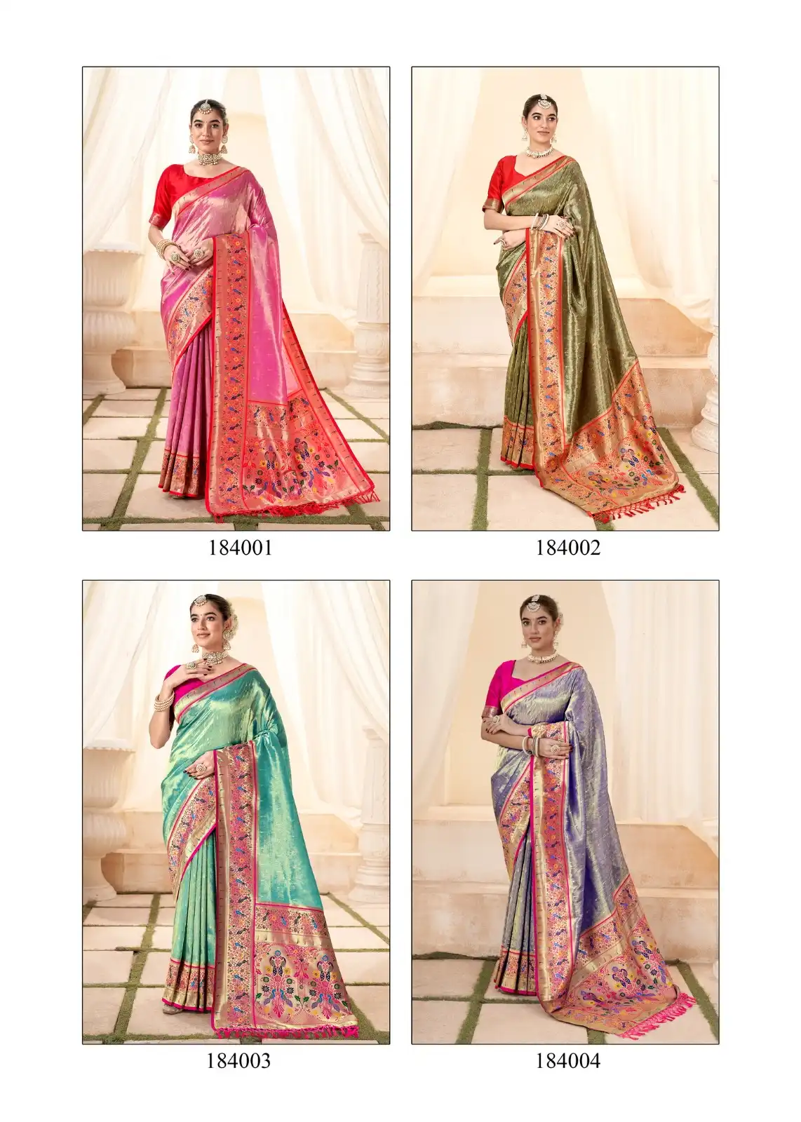 Rajpath Lavnya Silk Pure Handloom Wholesale Fancy Sarees Catalog - Image 10