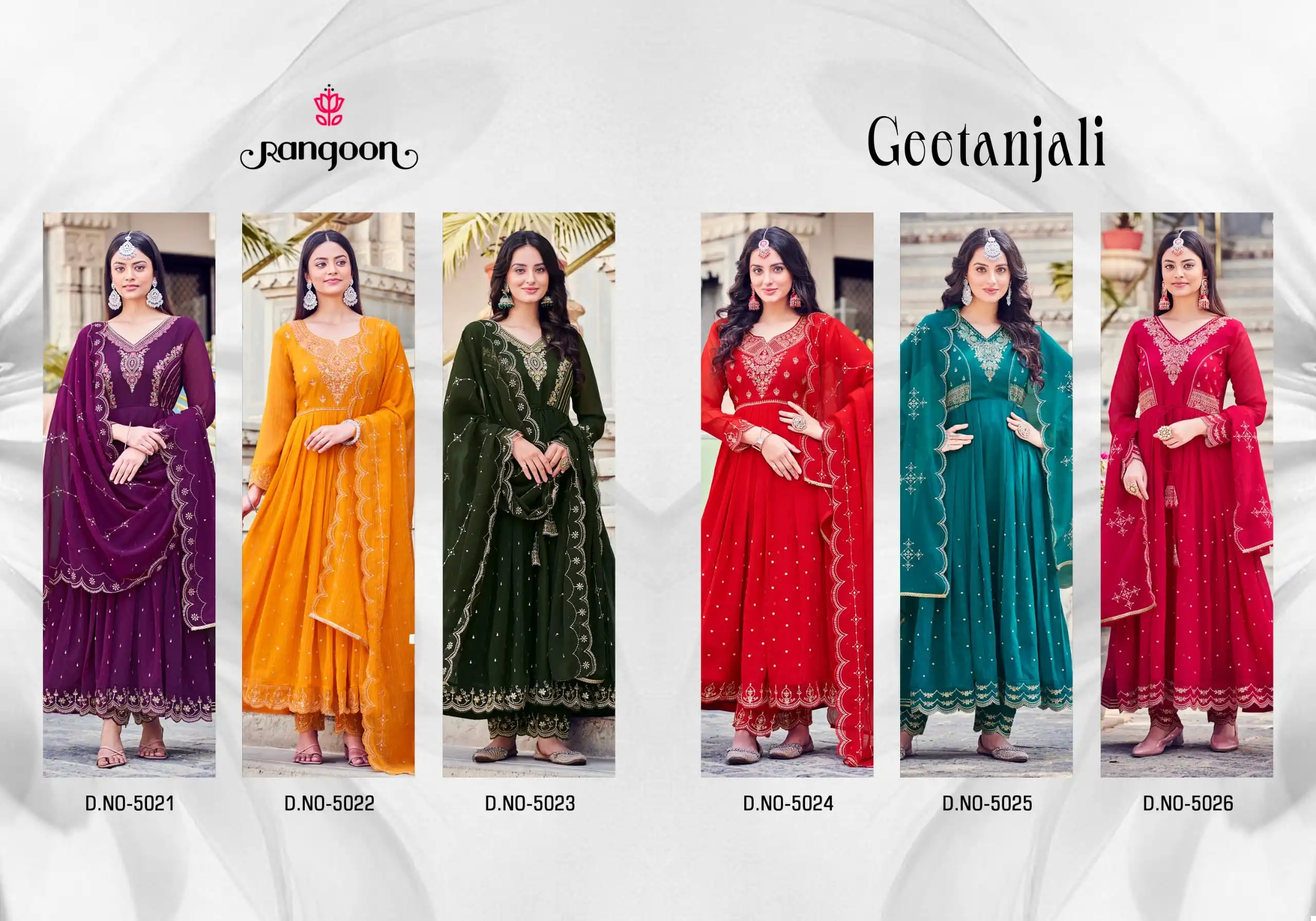 Rangoon Geetanjali Silk Wholesale Readymade Salwar Suit Catalog - Image 7
