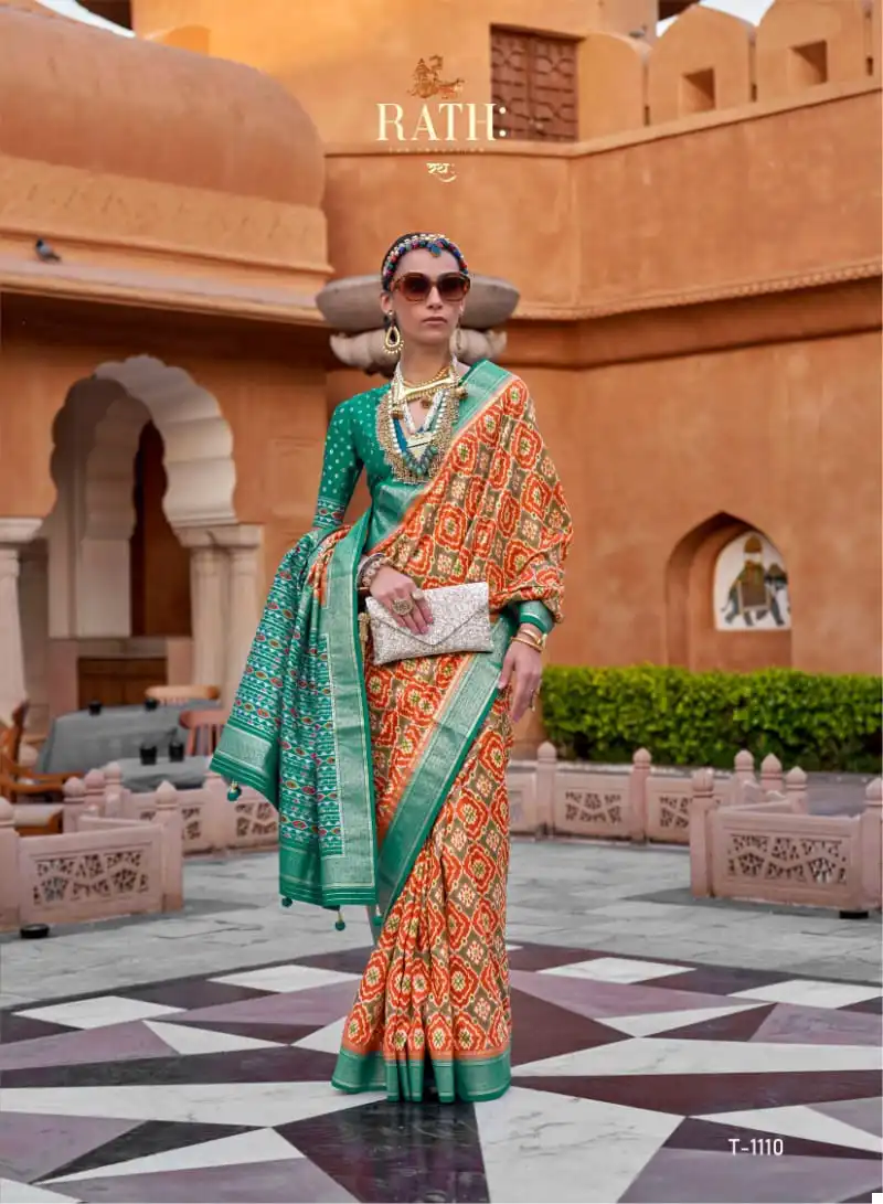 Rath Aarambh Soft Cotton Silk Wholesale Fancy Sarees Catalog - Image 10
