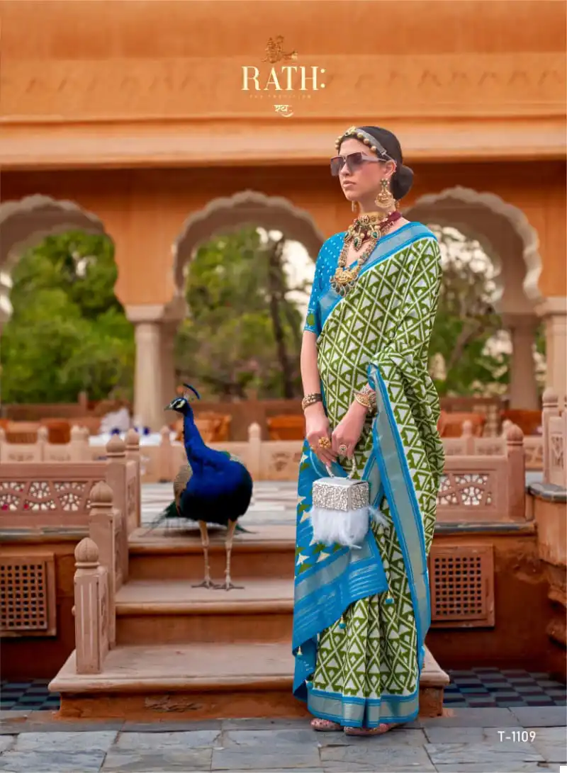 Rath Aarambh Soft Cotton Silk Wholesale Fancy Sarees Catalog - Image 4