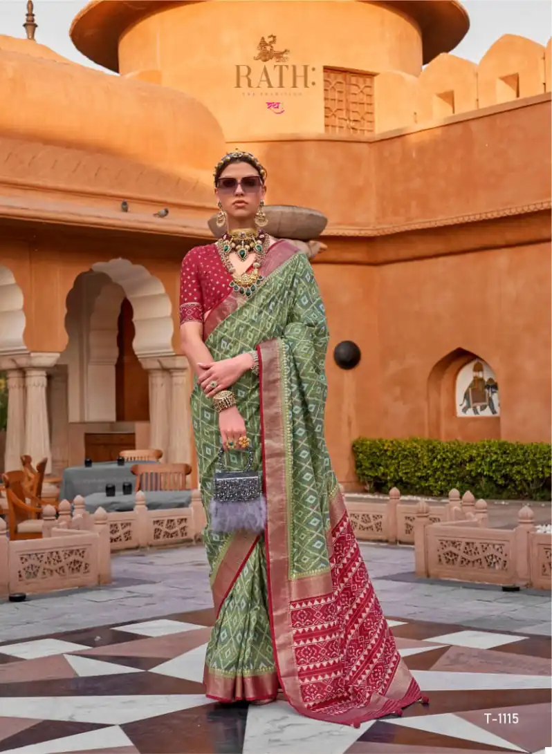 Rath Aarambh Soft Cotton Silk Wholesale Fancy Sarees Catalog - Image 8