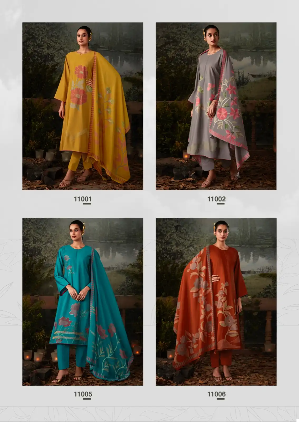 Sadhana Fashion Kasturi Pure Viscose Musline Wholesale Fancy Salwar Suit Catalog - Image 9