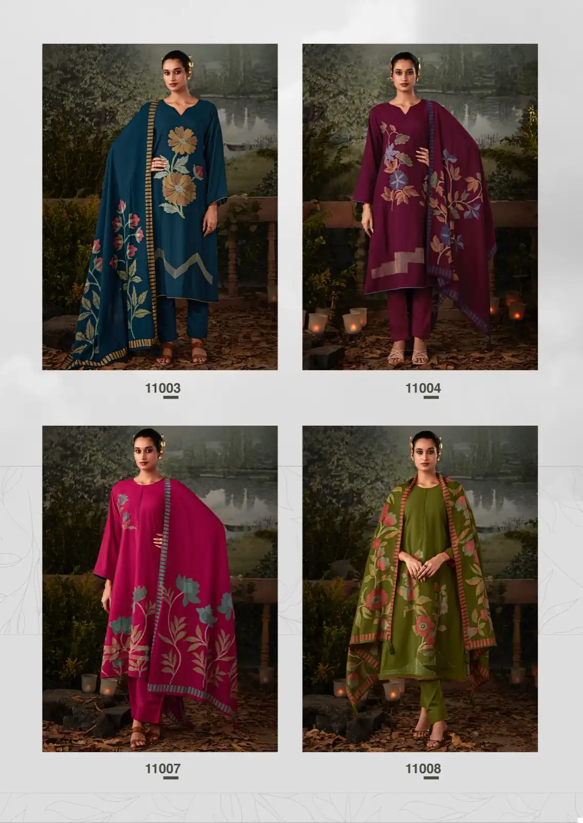 Sadhana Fashion Kasturi Pure Viscose Musline Wholesale Fancy Salwar Suit Catalog - Image 10