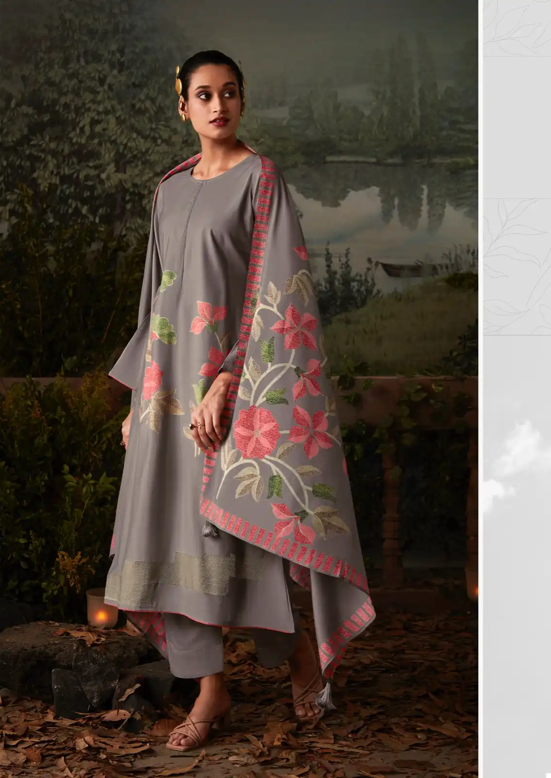 Sadhana Fashion Kasturi Pure Viscose Musline Wholesale Fancy Salwar Suit Catalog - Image 2