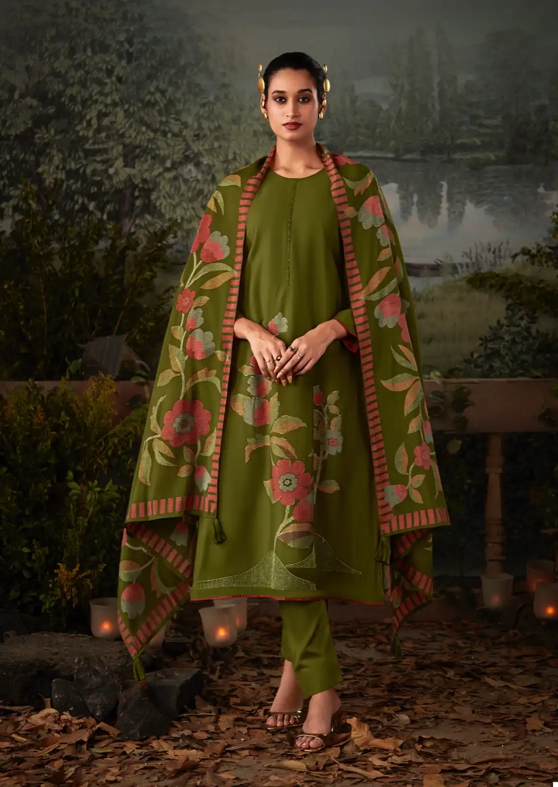 Sadhana Fashion Kasturi Pure Viscose Musline Wholesale Fancy Salwar Suit Catalog - Image 8