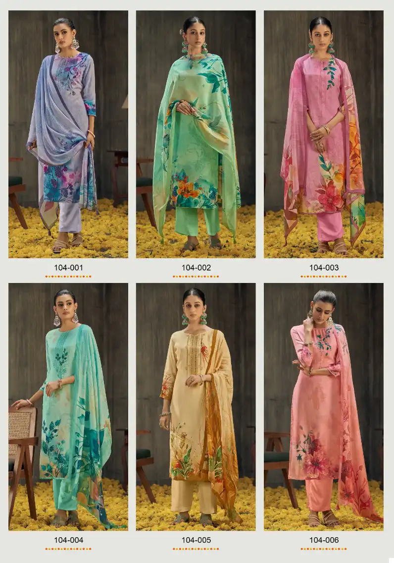 Sajida Samayra Pure Viscose Muslin Digital Print Wholesale Fancy Salwar Suit Catalog — Wholesale Salwar Suits, MPA wholesale from Surat — view 7