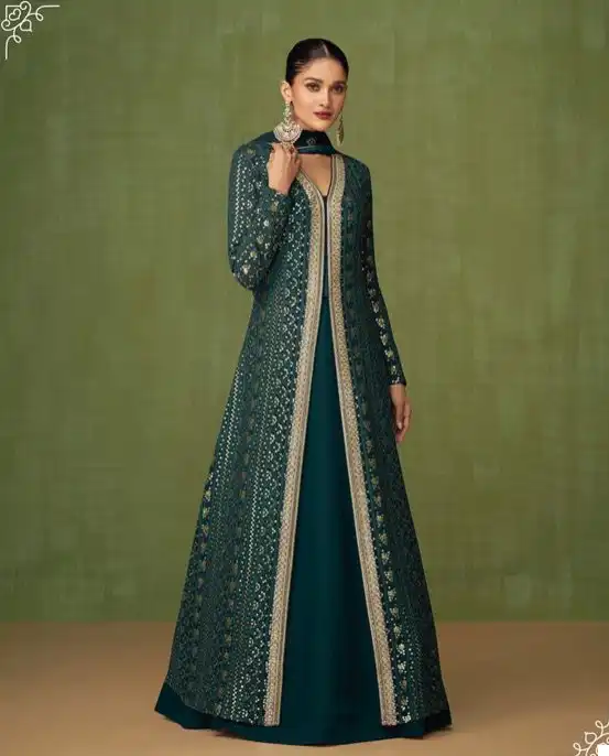 Sayuri Designer Heer Real Georgette Wholesale Designer Readymade Salwar Suit Catalog - Image 2