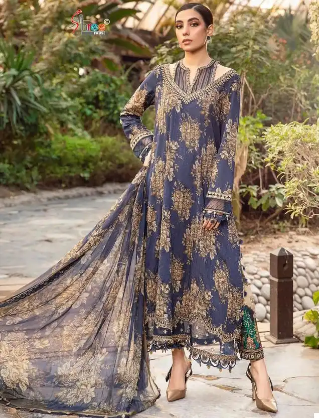 Shree Fabs Maria B M Print Vol 15 Pure Cotton Print Wholesale Pakistani Salwar Suit Catalog