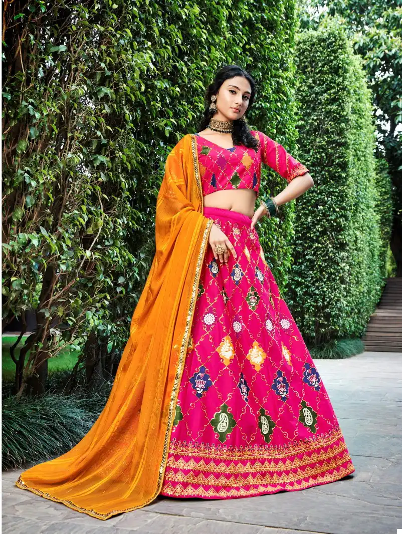 Shubhkala Bridesmaid Vol 26 Silk Wholesale Lehenga Catalog - Image 4