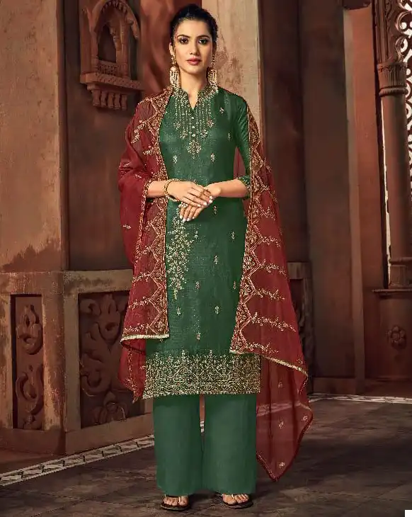 Sybella Nx Rihana Rass Silk Wholesale Designer Salwar Suit Catalog