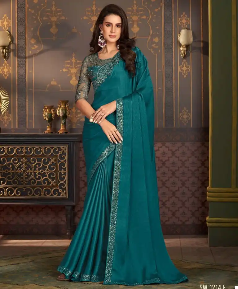 Tfh Sandalwood 12Th Edition Hits Soft Glass Silk Wholesale Designer Sarees Catalog