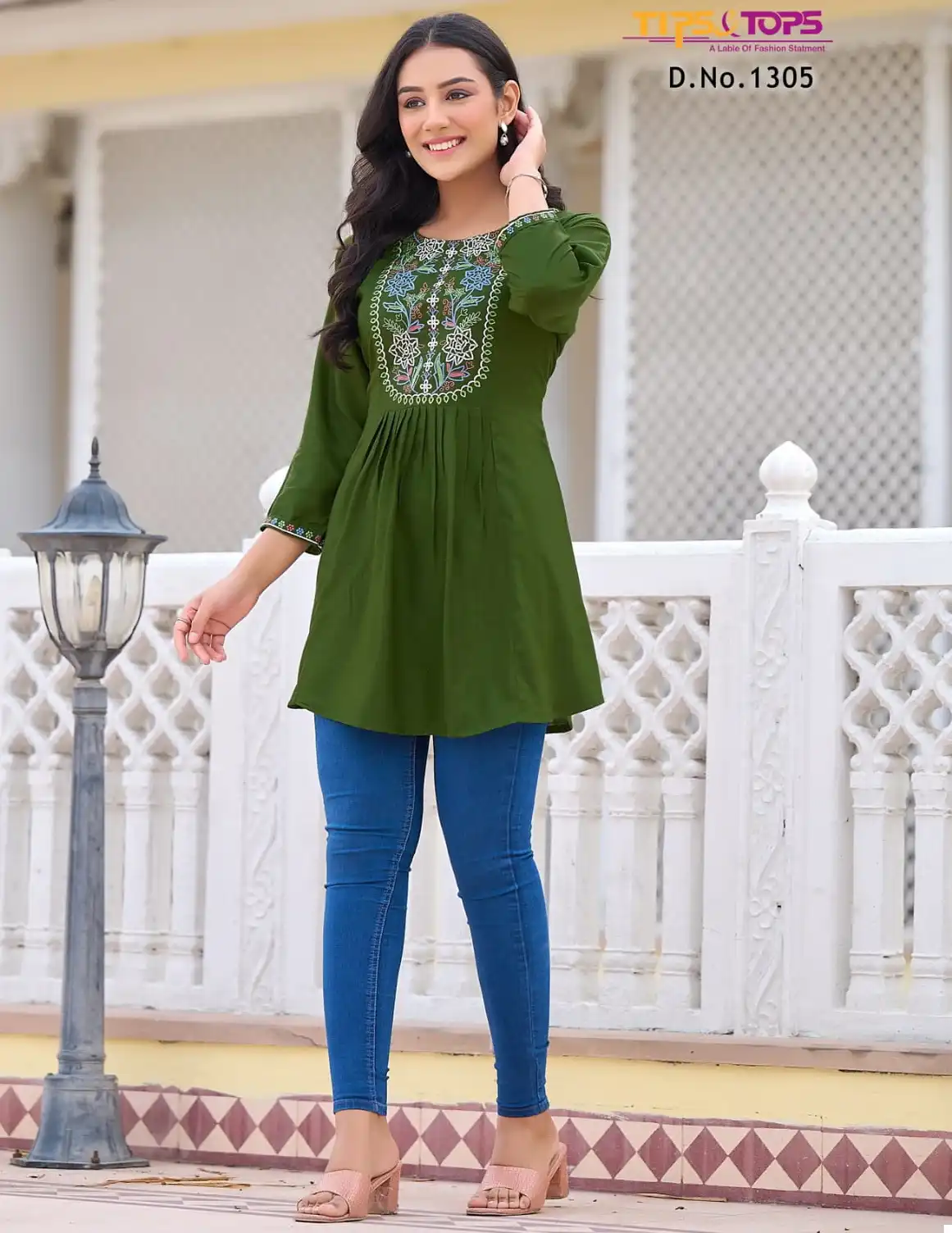 Tips & Tops Bubbly Vol 13 Heavy Rayon Slub 16Kg Wholesale Fancy Western Shorty Catalog