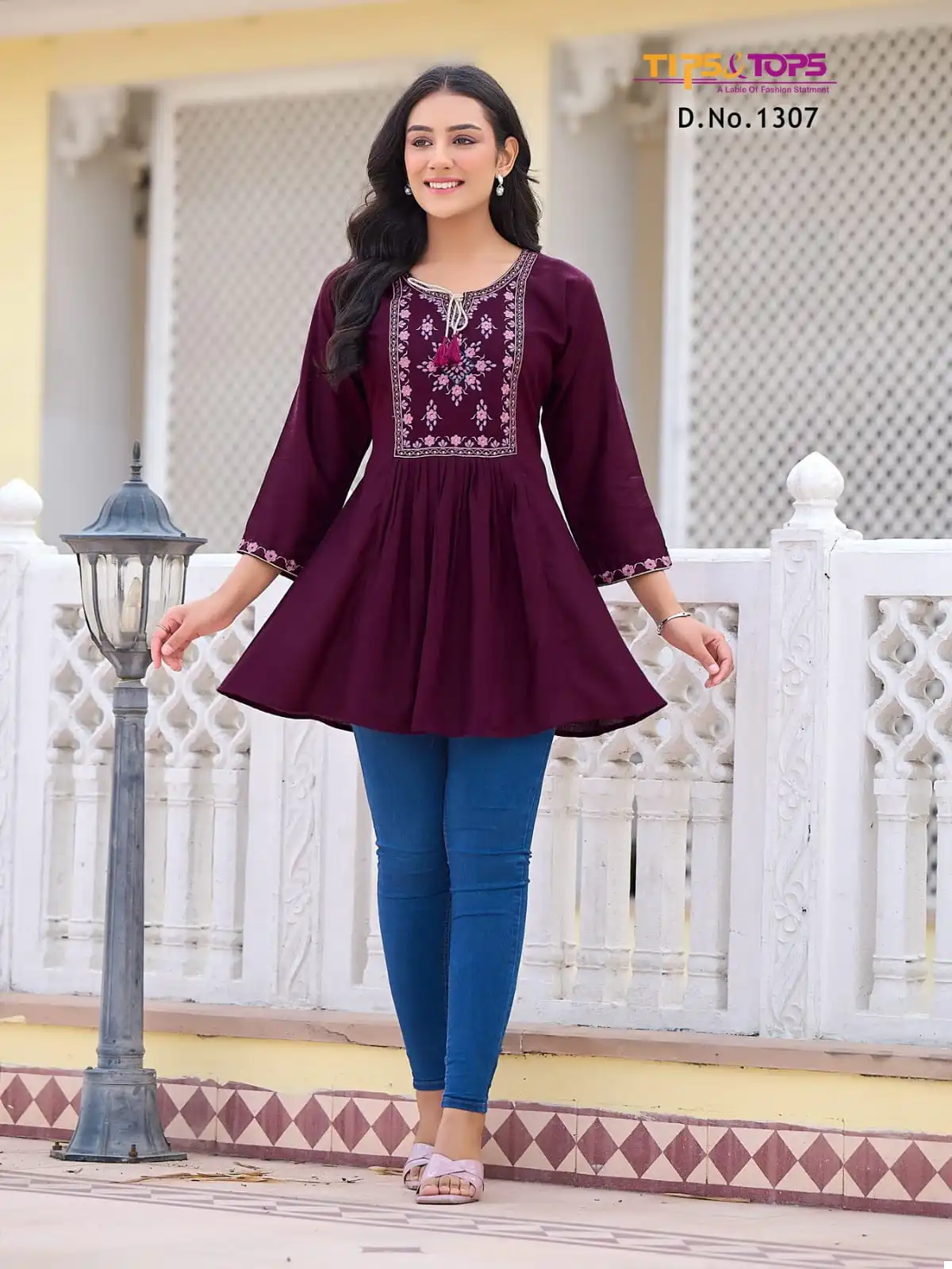 Tips & Tops Bubbly Vol 13 Heavy Rayon Slub 16Kg Wholesale Fancy Western Shorty Catalog - Image 5