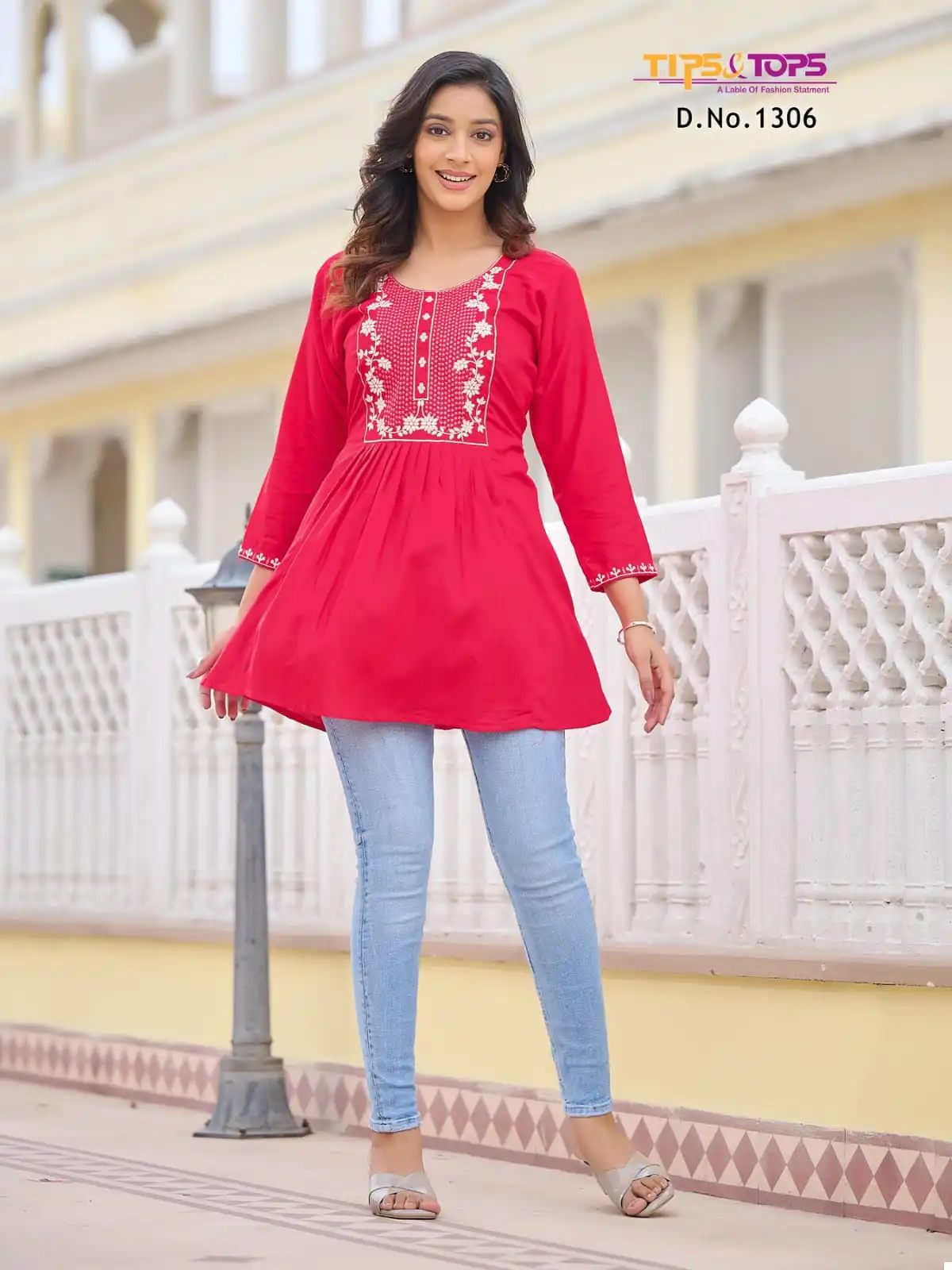 Tips & Tops Bubbly Vol 13 Heavy Rayon Slub 16Kg Wholesale Fancy Western Shorty Catalog - Image 7
