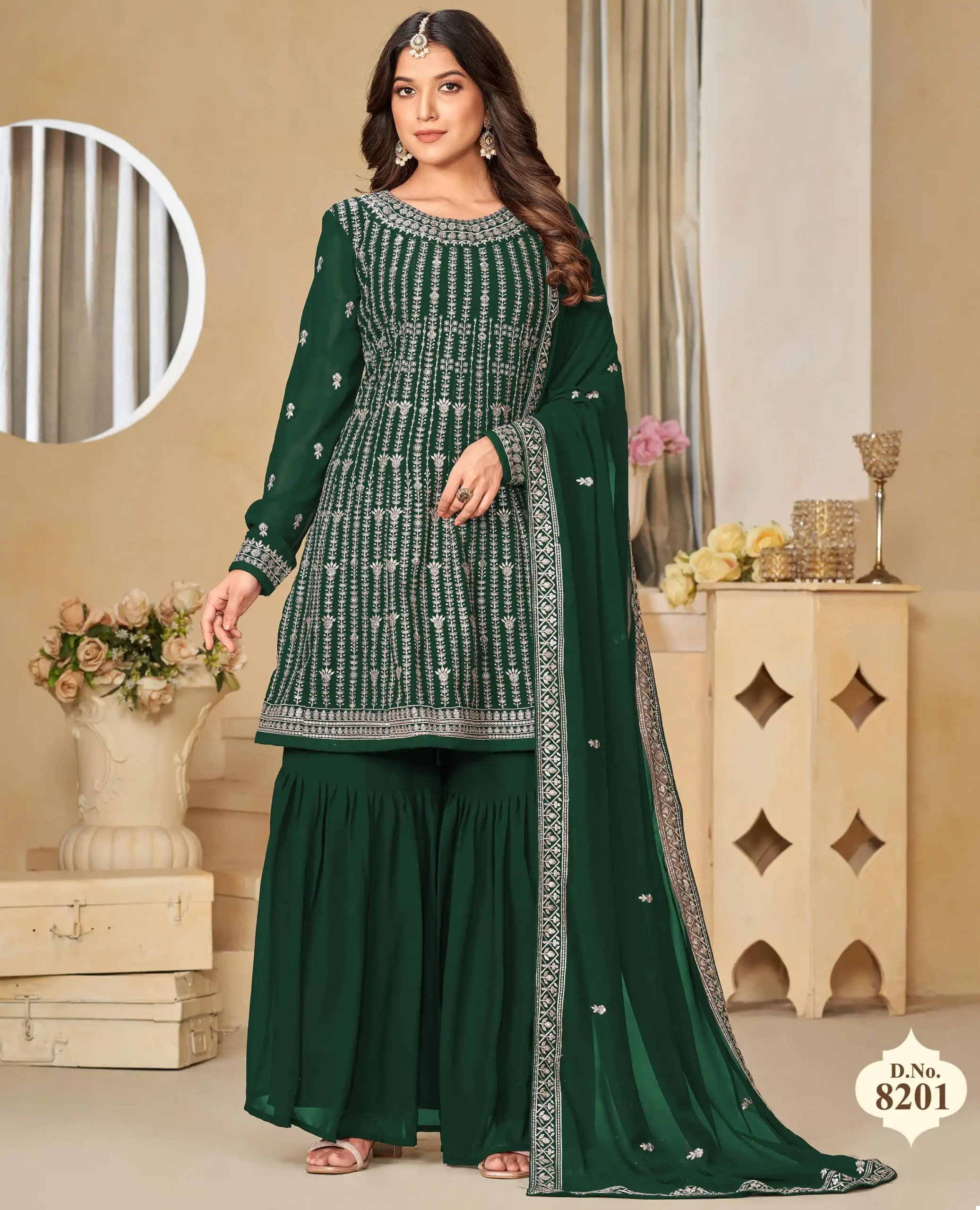 Twisha Aanaya Vol 182 Faux Georgette Wholesale Designer Salwar Suit Catalog
