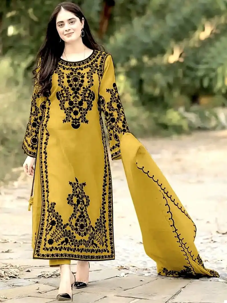 Vardan Ethnic Anamsa 247 Pure Georgette Wholesale Pakistani Salwar Suit Catalog