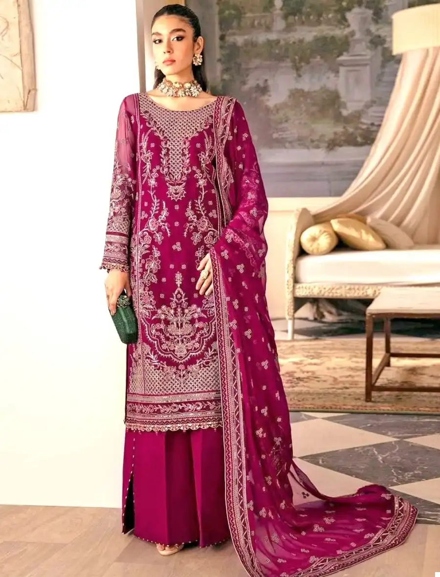 Vardan Ethnic Anamsa 410 Heavy Pure Faux Georgette Wholesale Pakistani Salwar Suit