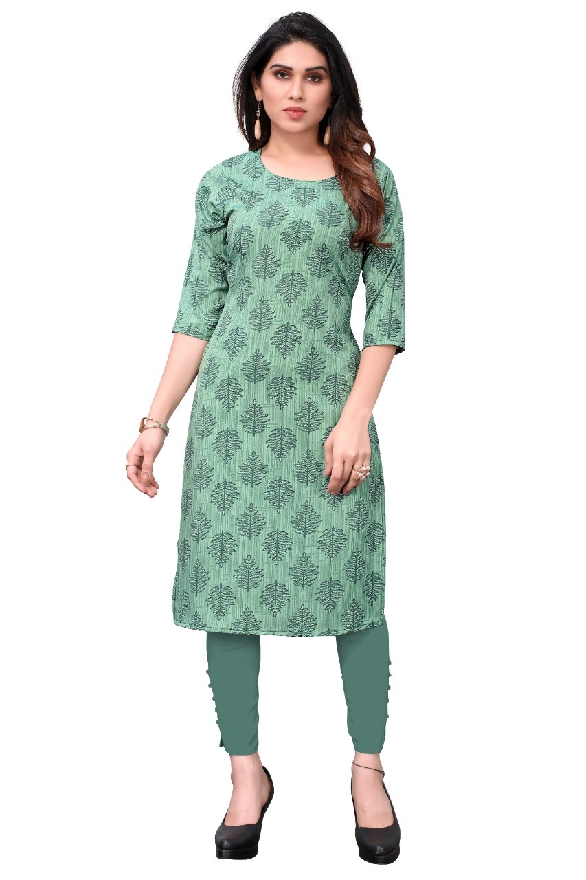 Vardan Ethnic Prime Vol 4 Crepe Wholesale Fancy Kurti Catalog - Image 9