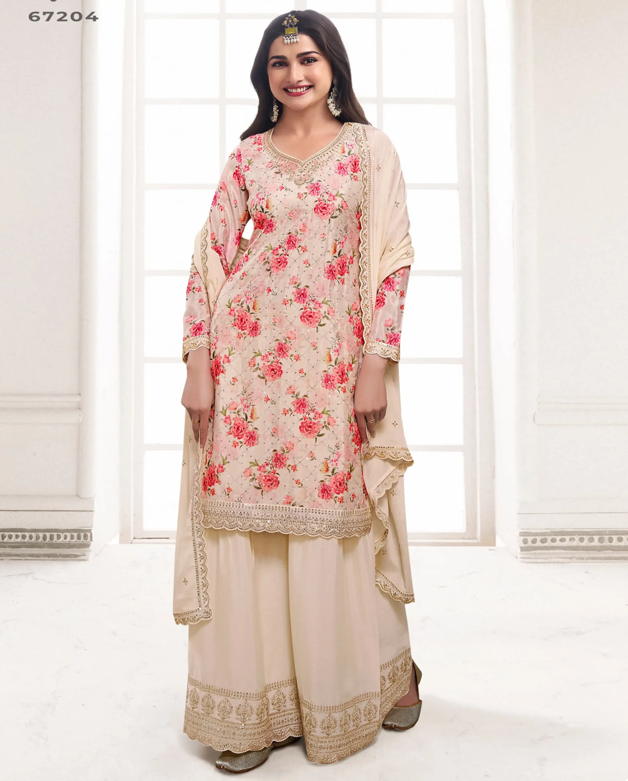 Vinay Fashion Sneh Chinon Wholesale Designer Salwar Suit Catalog