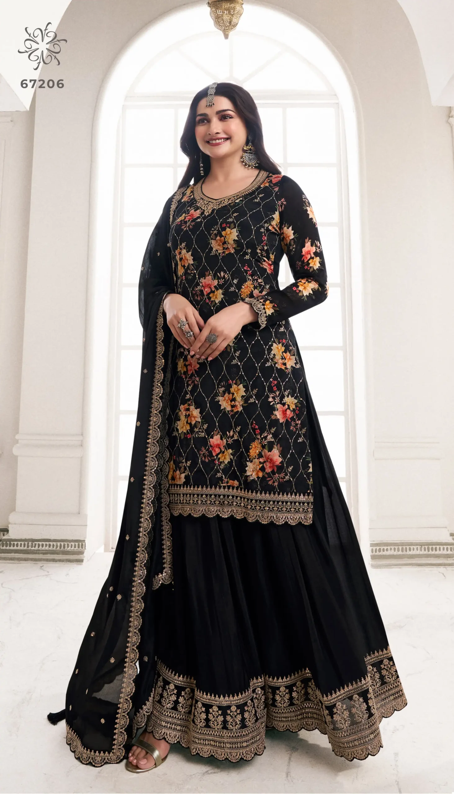 Vinay Fashion Sneh Chinon Wholesale Designer Salwar Suit Catalog - Image 5