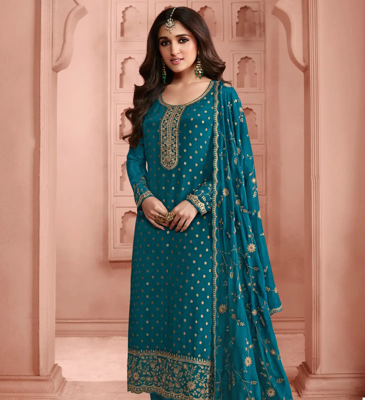 Vinay Fashion Swarnaa Colourplus Dola Jacquard Wholesale Designer Salwar Suit Catalog