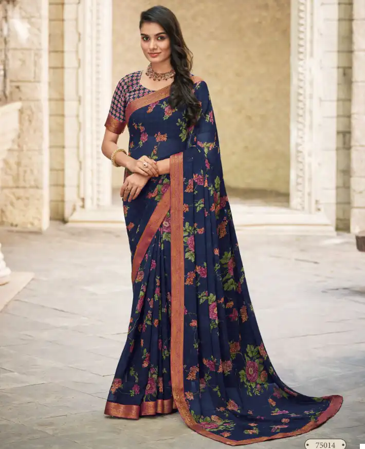 Vipul Jaymala Vol 3 Georgette Wholesale Fancy Sarees Catalog