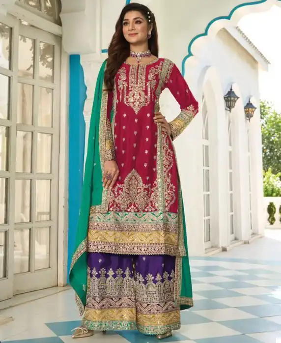 Your Choice Apsara Pure Chinon Wholesale Designer Readymade Salwar Suit Catalog