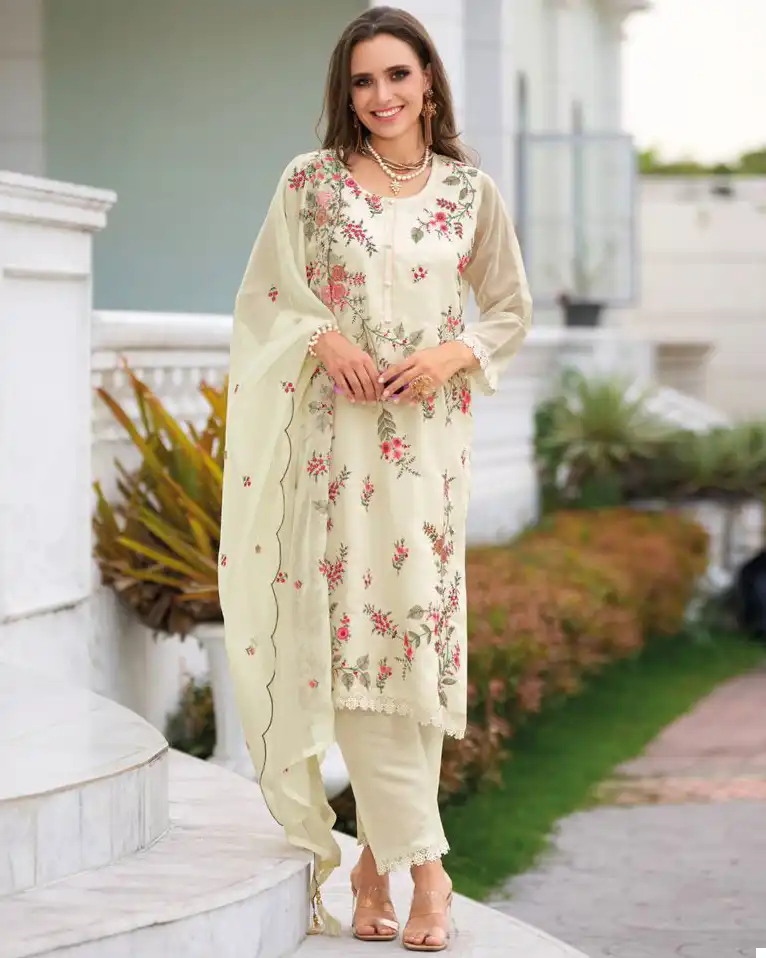 Zaveri Zeeya Heavy Organza Wholesale Designer Readymade Salwar Suit Catalog